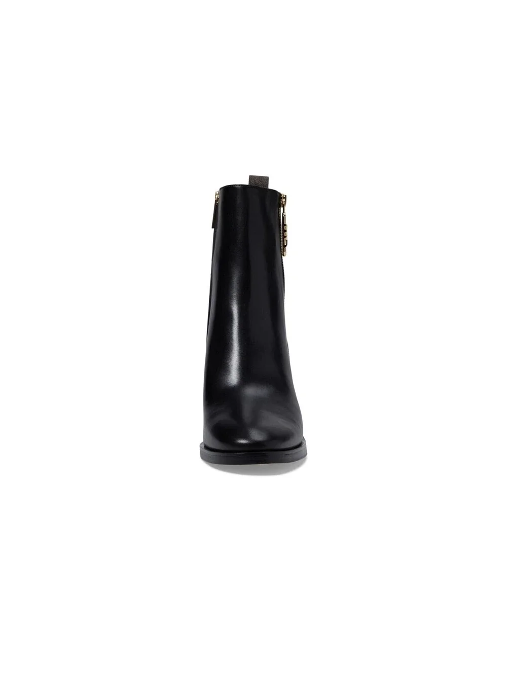 Michael Kors Regan Women's Bootie Black/Brown Zip Signature Logo 9 M NEW in Box